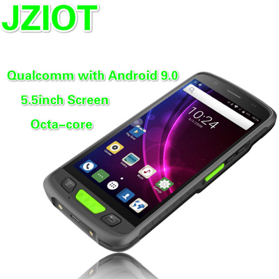JZIOT V9000P 5,5 Zoll Android 9.0 Handheld UHF RFID Reader mit eingebauter Antenne PDA