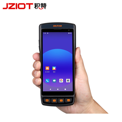 Rugged Style 5,5-Zoll Android 11 Handheld Computer Pda Industrial Scanner mit Drucker NFC