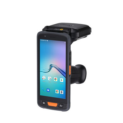 UHF RFID Handheld Reader mit CCD-Bildschirm Barcode Scanner und optionale Frontkamera