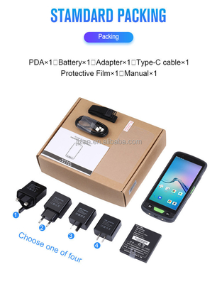 Mobilterminal Android Pda 4G LTE Wifi 1d 2d Barcode Scanner Pda