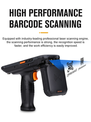 Langstrecken-Portable RFID Scanner Android UHF Handheld PDA mit 4G WLAN Wireless Inventory uhf rfid Lesegerät Handheld PDA