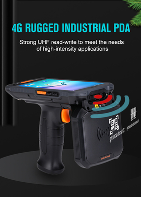 Fabrikpreis Robuste PDA Barcode Scanner Pistole Griff Handheld RFID PDA Mobil 4G Android PDA mit UHF RFID Lesegerät V9000S