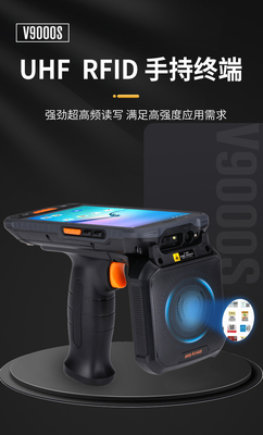 High Stock 5,5 Zoll Android 11.0 PDA IP65 Portable Robust Handheld RFID NFC UHF Barcode Scanner Langstrecken-CPU WLAN Lager Verwendung