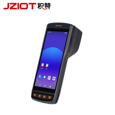 1D 2D Barcode Scanner Terminal Pda Android Scanner Handheld eingebauter 58mm tragbarer thermischer Drucker