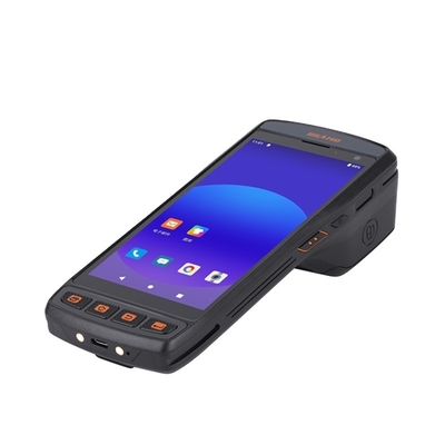 Handheld Barcode Scanner Android V800 Datenterminal Pda Scanner mit thermischem Drucker